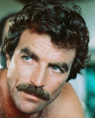 The Selleck has a full-bodied philtrum. Way to go Tom!